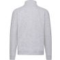 fruit of the loom Pemium sweat jacket heather_grey