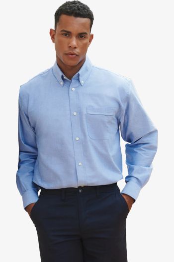 Image produit Men's classic long sleeved oxford shirt