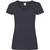 fruit of the loom Valueweight V-Neck T Lady-Fit - bleu_fonce - XS
