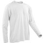 Spiro Spiro quick dry long sleeve t-shirt white