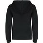 kariban Sweat-shirt capuche contrastée enfant black/fine_grey