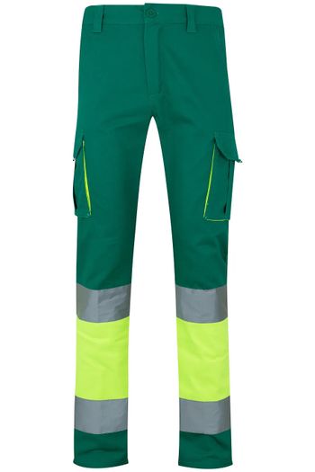 Image produit Pantalon multipoches bicolore haute visibilité