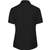 Russell Collection Ladies’ short sleeve classic pure cotton poplin shirt black