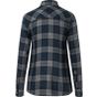 karlowsky Ladies' checked blouse urban-style navy