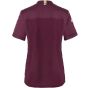 karlowsky Women's Short-Sleeve Chef Jacket Green Generation Sustainable GRS Aubergine