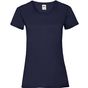 fruit of the loom Tee-shirt femme Valueweight bleu_fonce