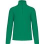 Kariban Enzo - Micropolaire col zippé homme kelly_green