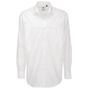 B&C Collection Heritage LSL /Men white