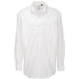 B&C Collection Heritage LSL /Men white