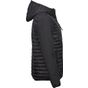 Tee Jays Hooded crossover jacket black/black