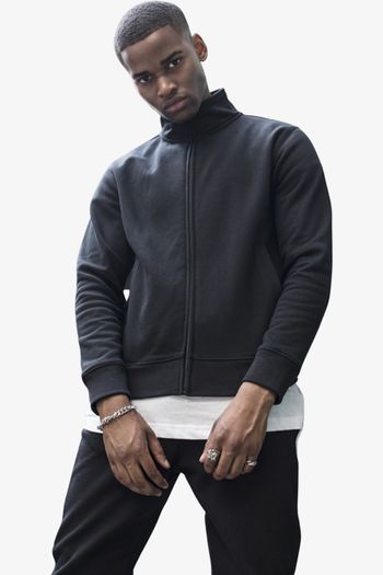 Image produit High Neck Sweat Zip Cardigan