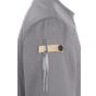 karlowsky Men's Long-Sleeve Chef Jacket Green Generation Sustainable GRS Platinum grey