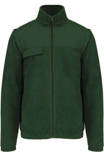 Veste polaire manches amovibles