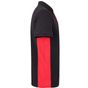 Velilla Polo bicolore manches courtes black/red