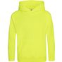 AWDis Just Hoods Kids Electric Hoodie electric_yellow