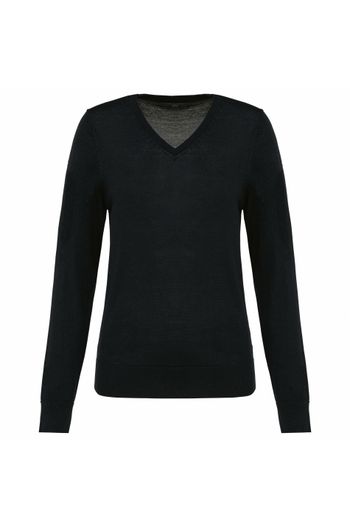 Image produit Pull Mérinos col V femme