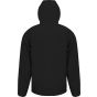 Result 3-layer recycled printable casual hooded softshell black/black