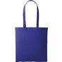 Nutshell Sac de courses en coton avec anses longues purple