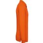 WK Designed To Work Polo manches longues homme orange