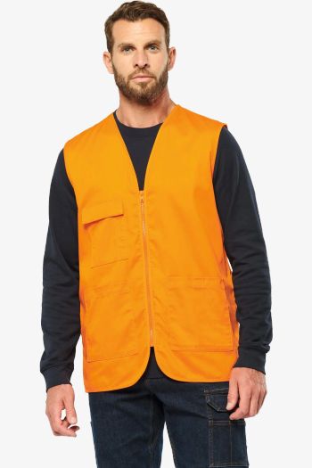 Image produit Gilet polycoton multipoches unisexe