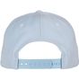 flexfit 5-Panel Premium Curved Visor Snapback Cap ballad_blue