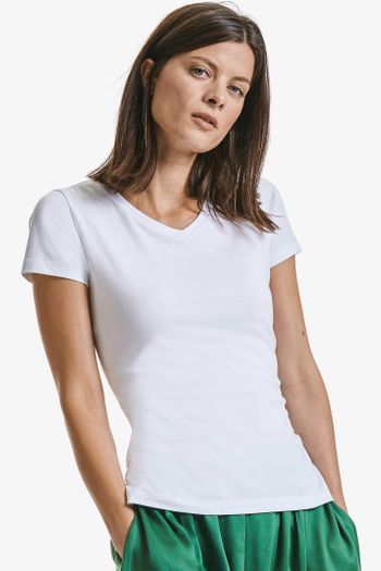 Image produit Ladies' Pure Organic V-Neck Tee