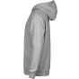 Tee Jays Junior Unlabeled Hooded Sweatshirt heather_grey