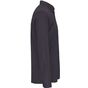 Kariban Chemise col mao manches longues zinc