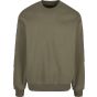 New Morning Studios Oversized crewneck olive