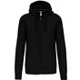 Kariban Sweat-shirt capuche zippé unisexe black