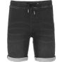 Wombat Short en jean homme avec cordon de serrage black