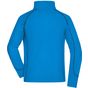 James&Nicholson Men's Structure Fleece Jacket aqua/navy