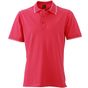 James&Nicholson Mens Polo pink/white