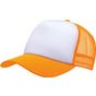 K-up Casquette Trucker - 5 panneaux white/fluorescent_orange