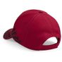 Beechfield Casquette Grand Prix rouge classique