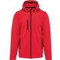 Kariban Veste Softshell 3 couches à capuche avec manches amovibles unisexe red