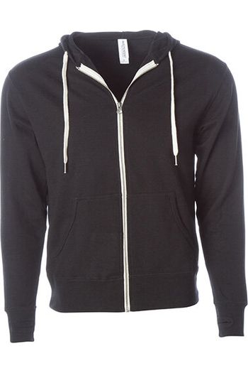 Image produit Unisex Midweight French Terry Zip Hood