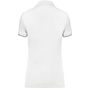 WK Designed To Work Polo Day To Day contrasté manches courtes femme white/navy