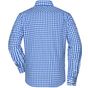 James&Nicholson Men´s Checked Shirt royal/white