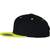 flexfit Classic Snapback 2-Tone Cap black/neon_yellow