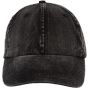 K-up Casquette Vintage - 6 panneaux black_washed