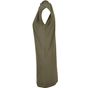 Build Your Brand Ladies Turtle Extended Shoulder Dress olive