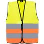 Korntex Kids Hi-Vis Functional Safety Vest Aarhus Signal yellow / Signal orange