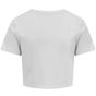 Awdis just ts Women's Tri-Blend Cropped T solid_white