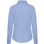 fruit of the loom Long Sleeve Poplin Shirt Lady-Fit bleu_clair