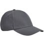 Beechfield Casquette classique 5 panneaux en coton biologique EarthAware gris graphite