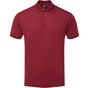 Premier Polo piqué Coolchecker pour homme burgundy