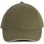 K-up Orlando - Casquette 6 panneaux olive_green/beige