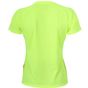 Cona Sports Ladies Rainbow Tech Tee neon_yellow