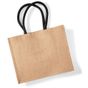 Westford Mill Sac de courses classique en toile de jute natural/black